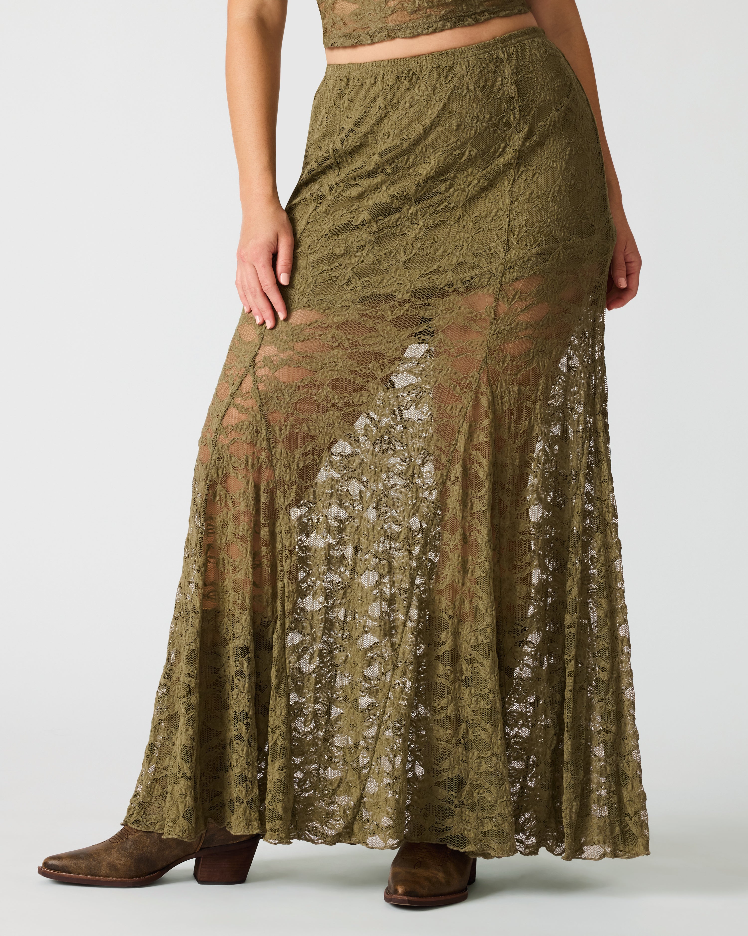 MIRABEL SKIRT MOUNTAIN GREEN - view 7