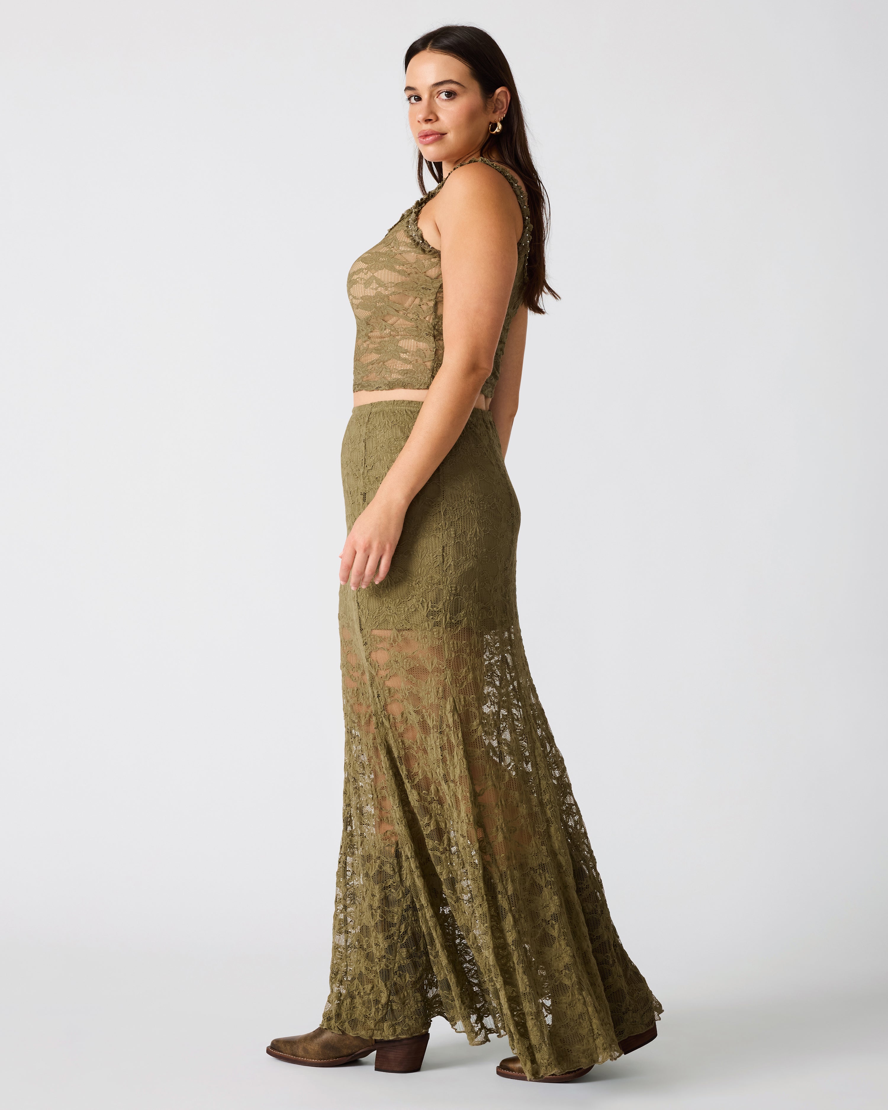 MIRABEL SKIRT MOUNTAIN GREEN - view 8