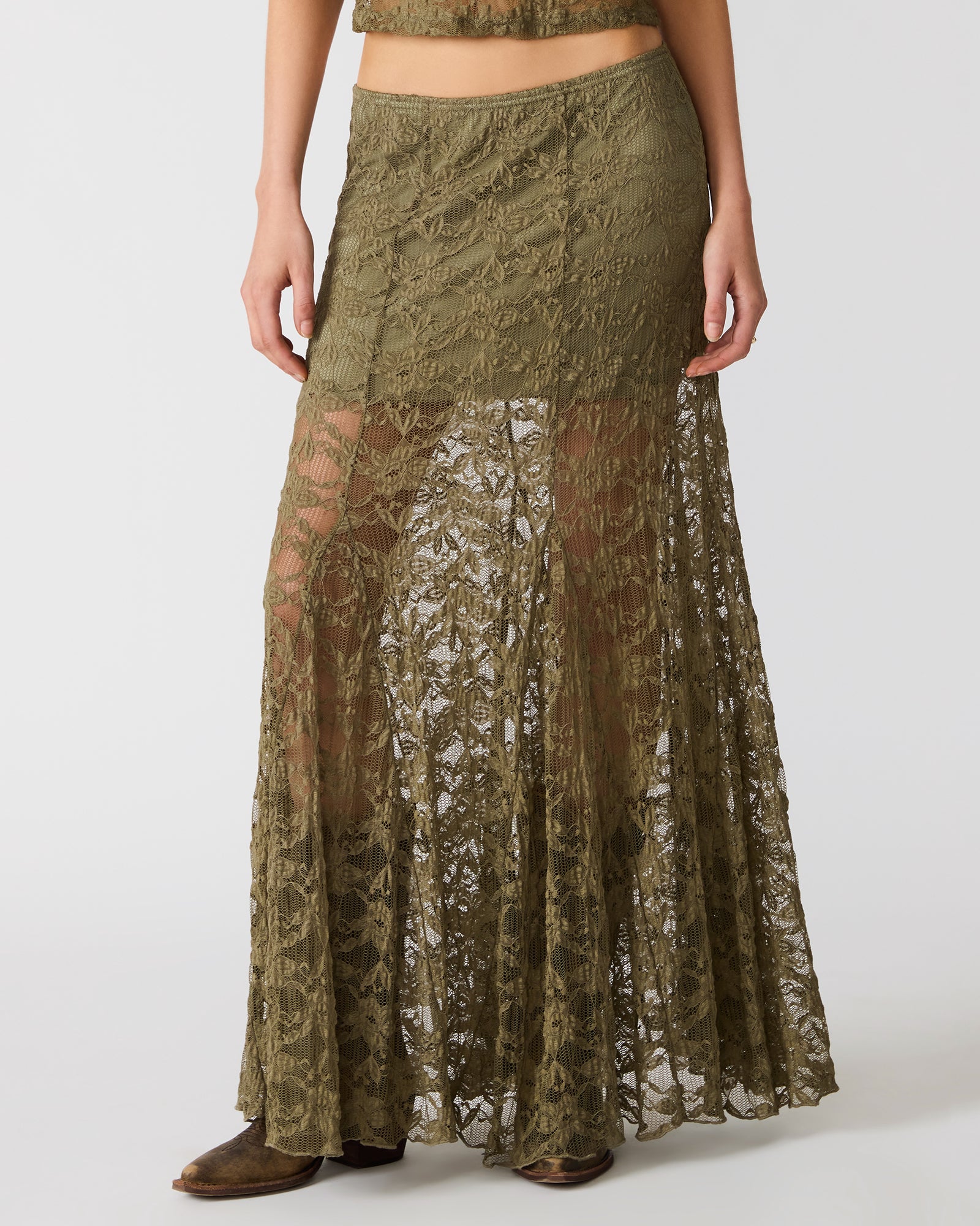 MIRABEL SKIRT MOUNTAIN GREEN - view 2