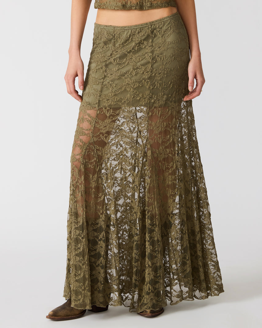 MIRABEL SKIRT MOUNTAIN GREEN - view 2