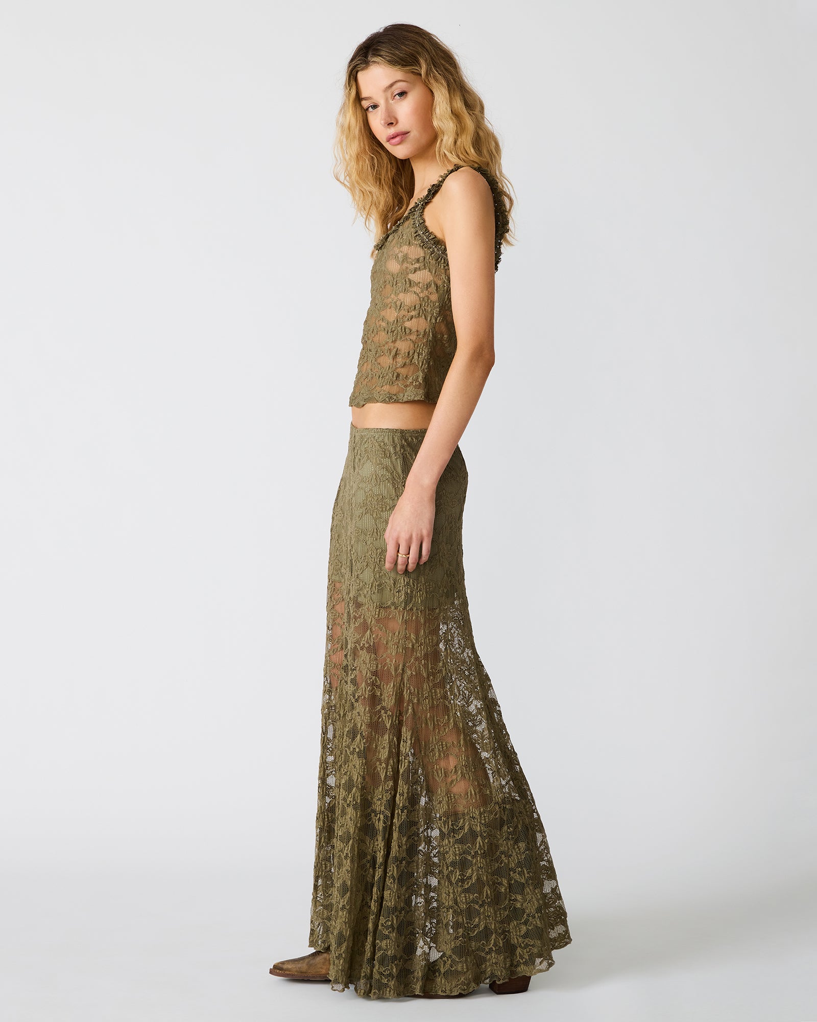 MIRABEL SKIRT MOUNTAIN GREEN - view 4