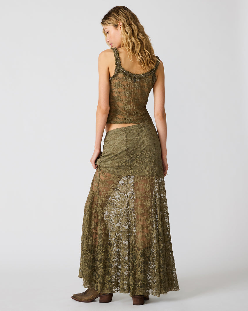 MIRABEL SKIRT MOUNTAIN GREEN - view 5