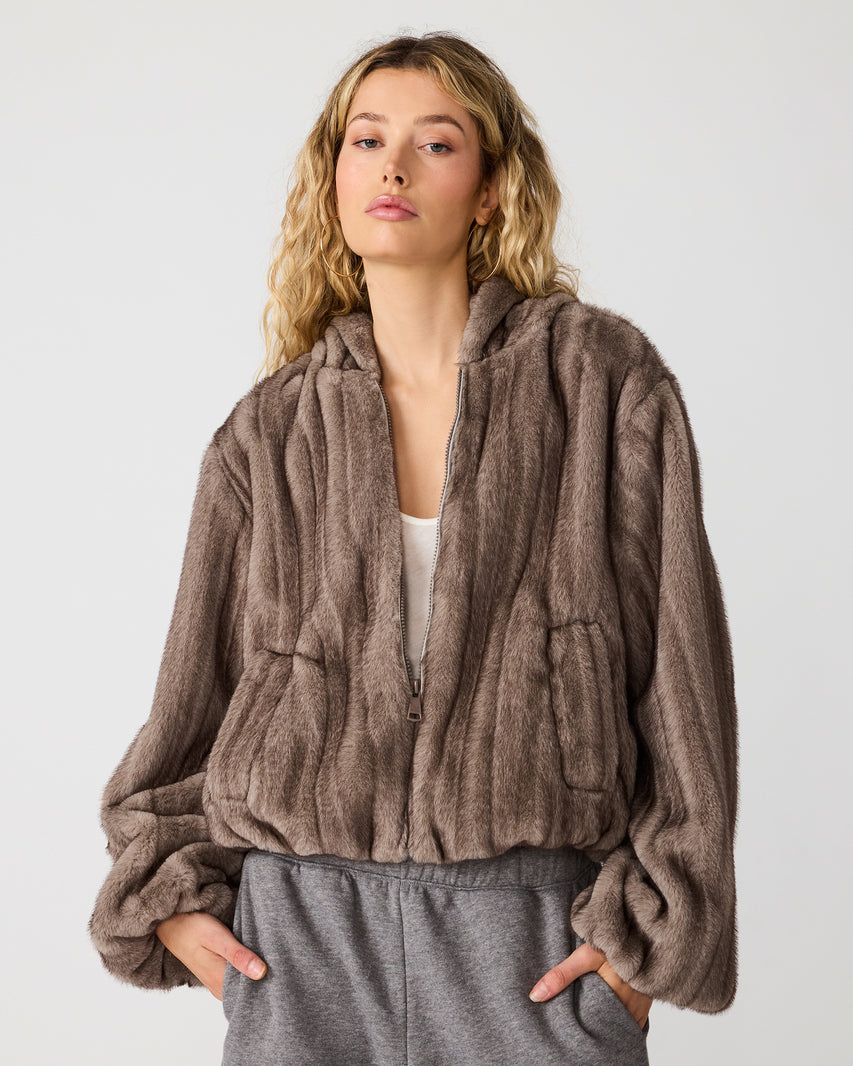 MAVIS J JACKET SILVER GREY - view 2