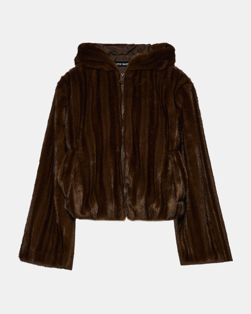 MAVIS JACKET WOLF BROWN - view 8