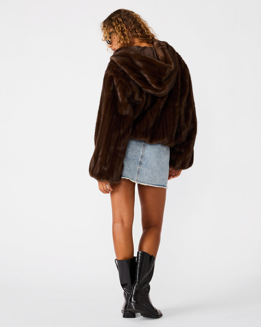 MAVIS JACKET WOLF BROWN - view 6