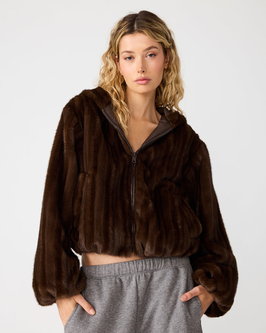 MAVIS JACKET WOLF BROWN - view 2
