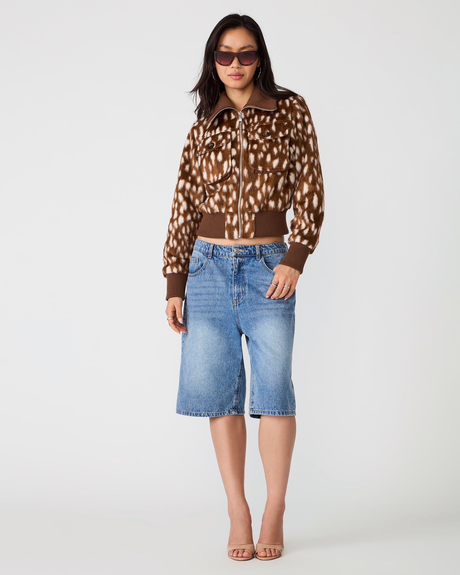 HUNTON JACKET ABSTRACT DOT