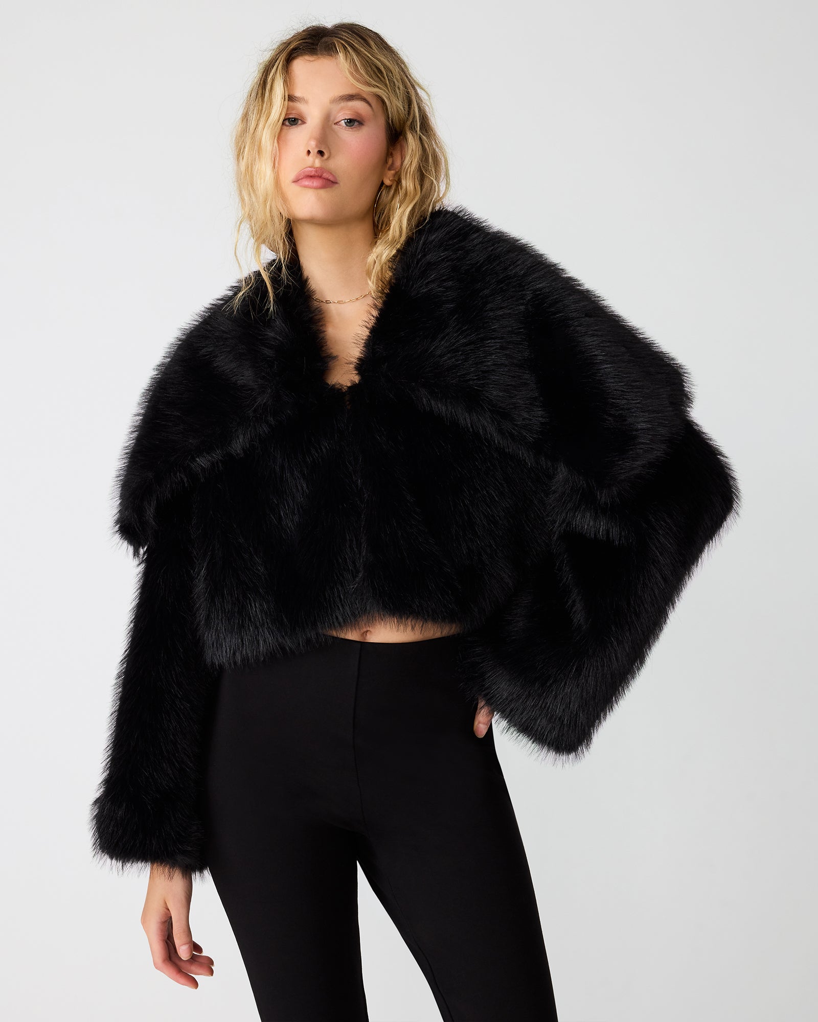 AMALLIA COAT BLACK - view 2
