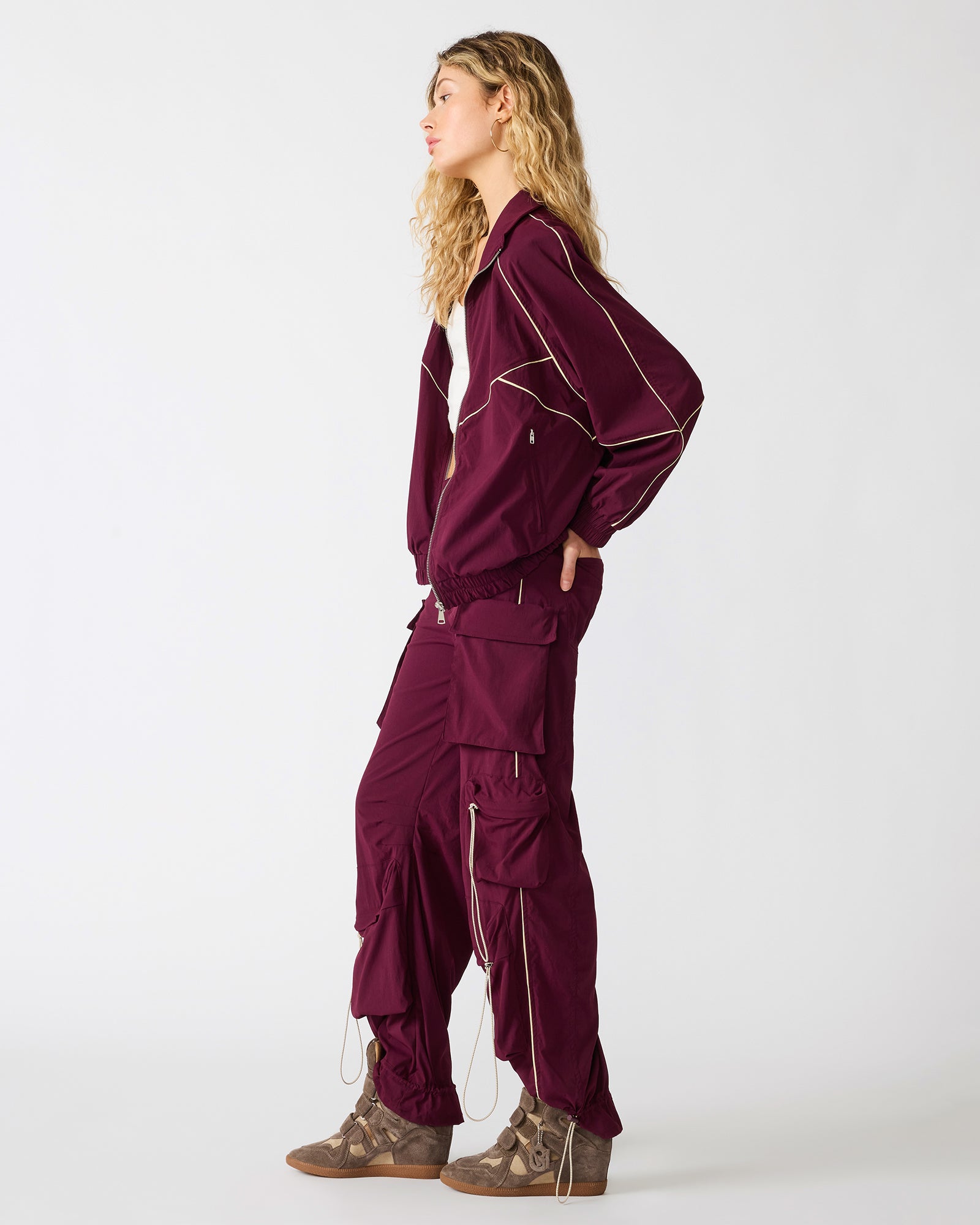 JACEY JACKET DEEP FIG - view 3