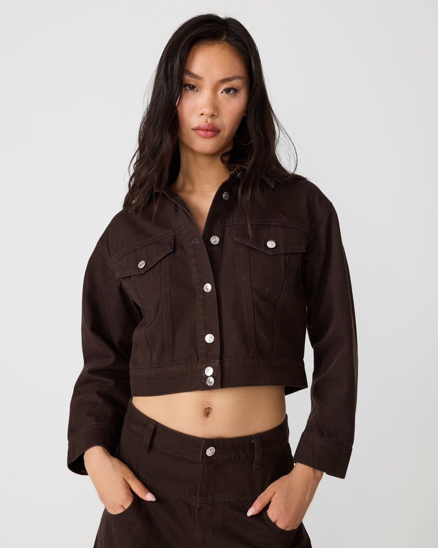 DOVE JACKET ESPRESSO - view 2