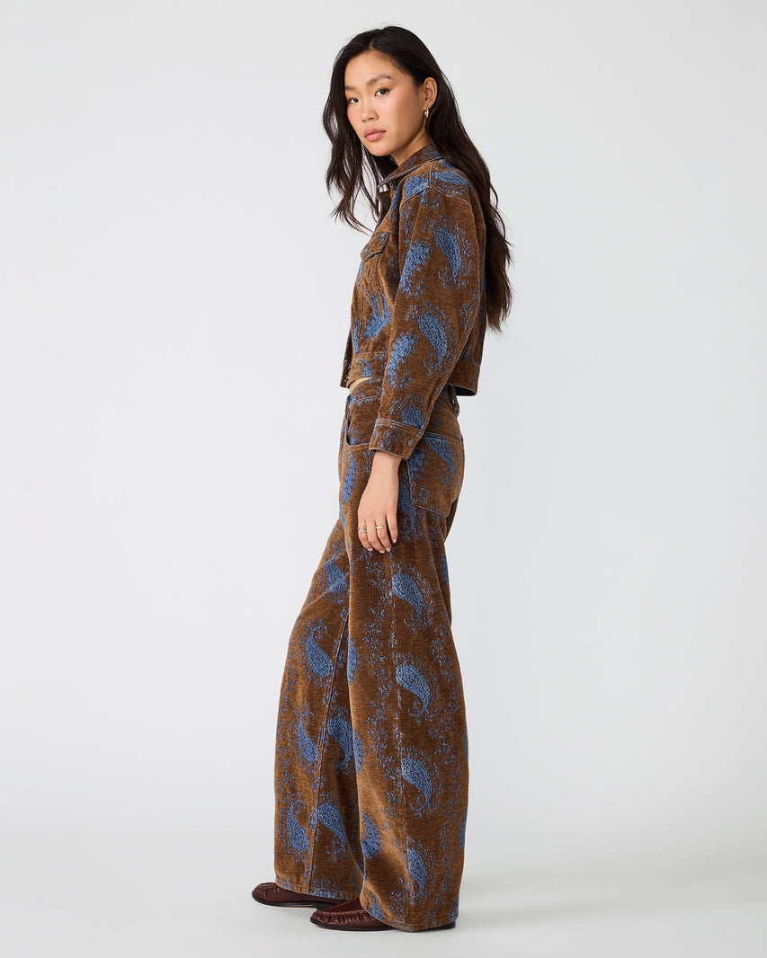 DOVE JACKET TEAL PAISLEY - view 3