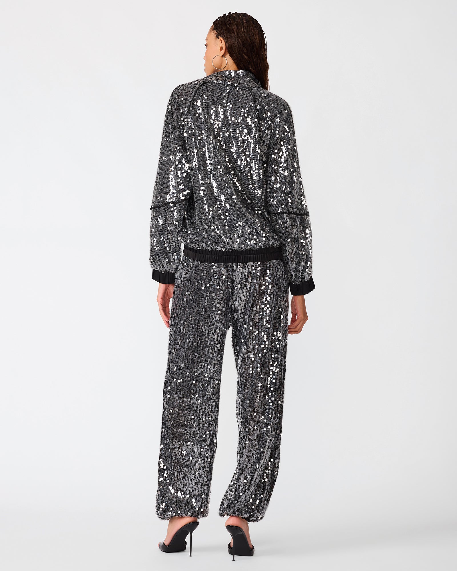 JACEY JACKET BLACK SEQUIN - view 4