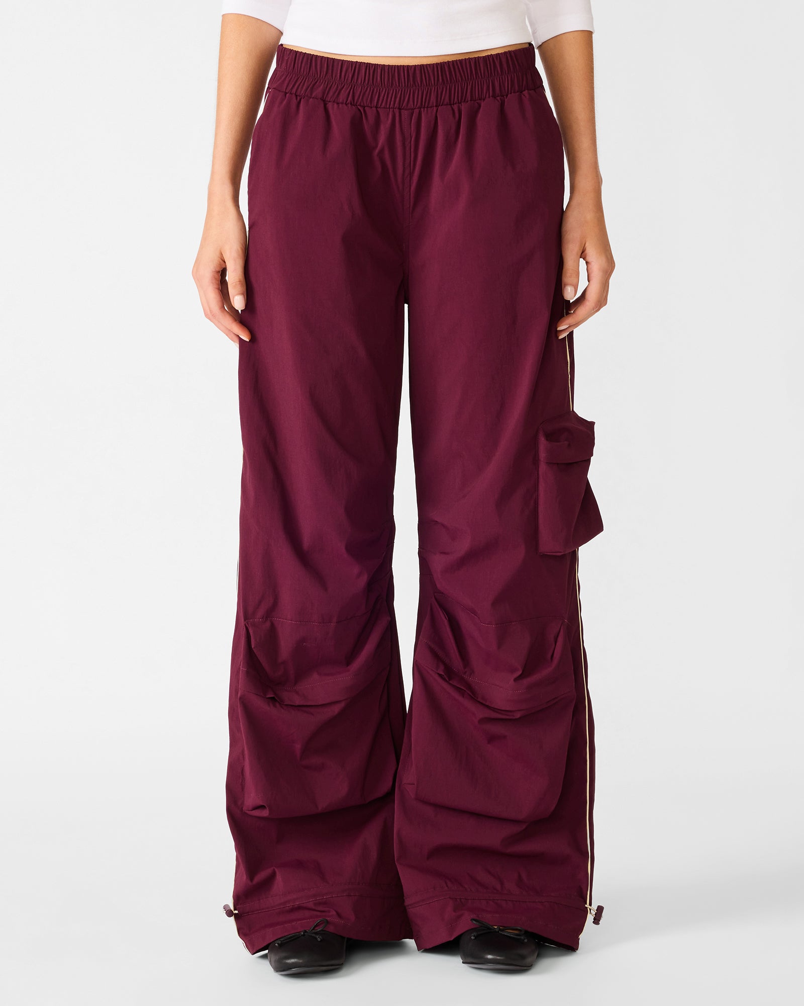 JACEY PANT DEEP FIG - view 2