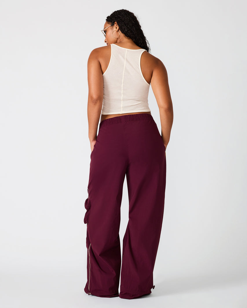 JACEY PANT DEEP FIG - view 6