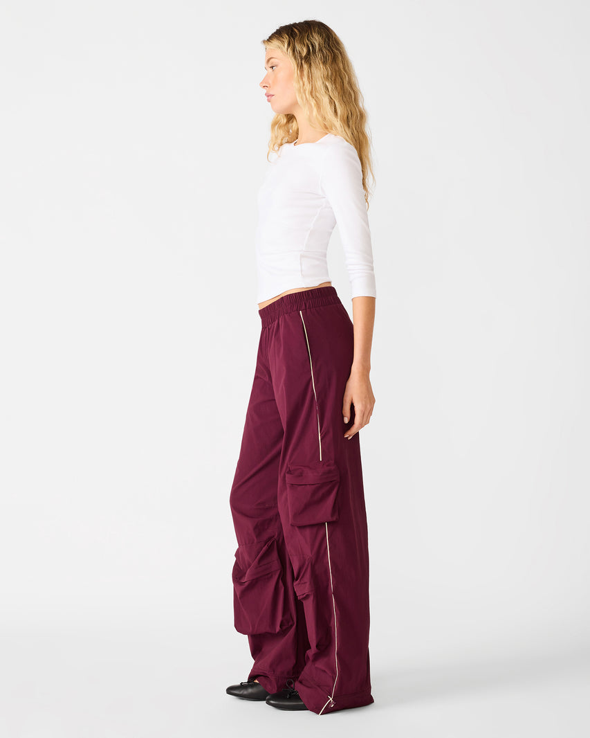JACEY PANT DEEP FIG - view 3