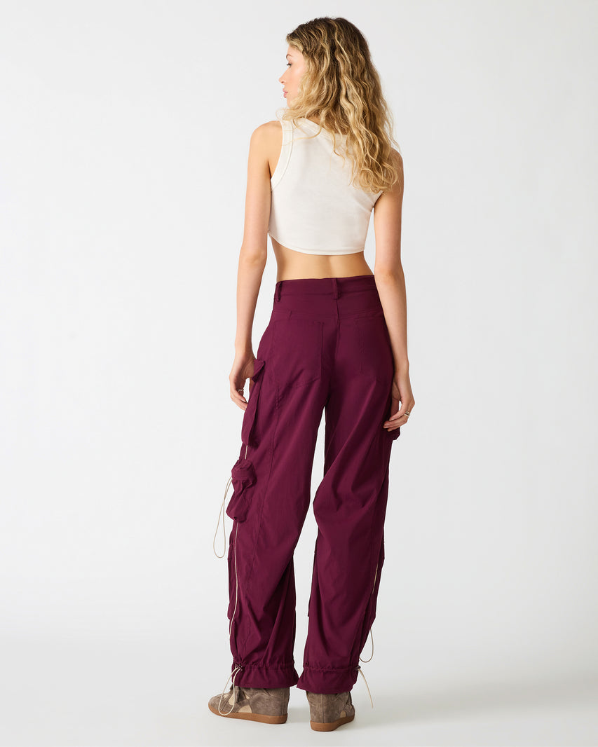 JACEY PANT DEEP FIG - view 4