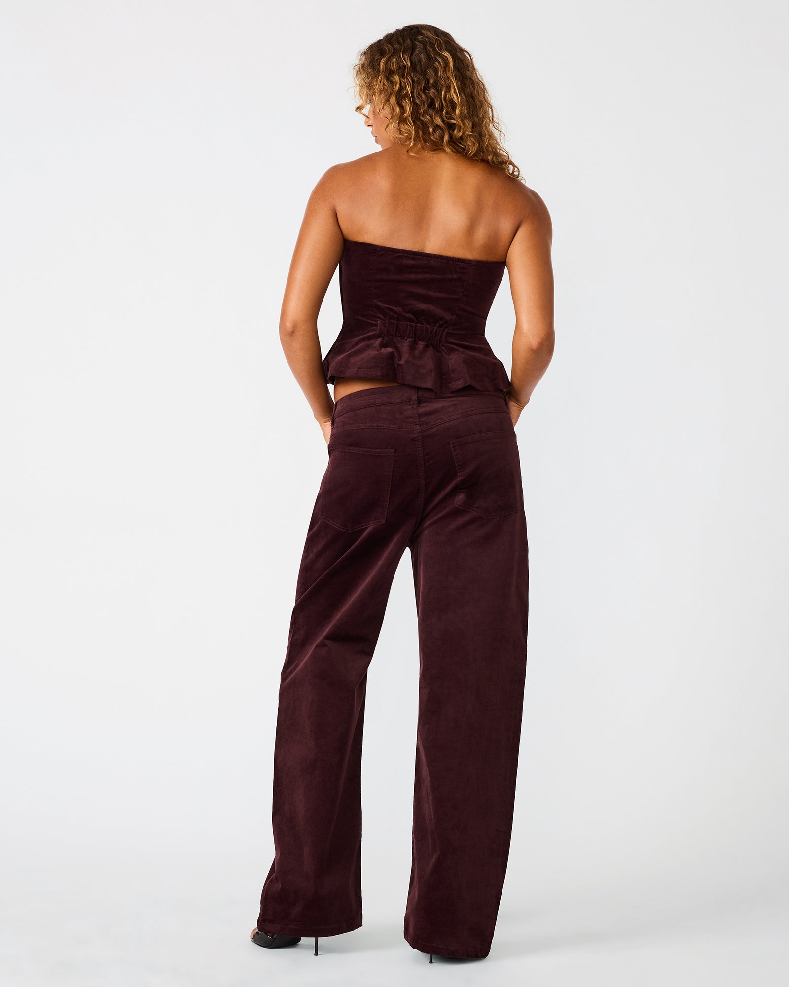 SYDNEE PANT DEEP FIG - view 6