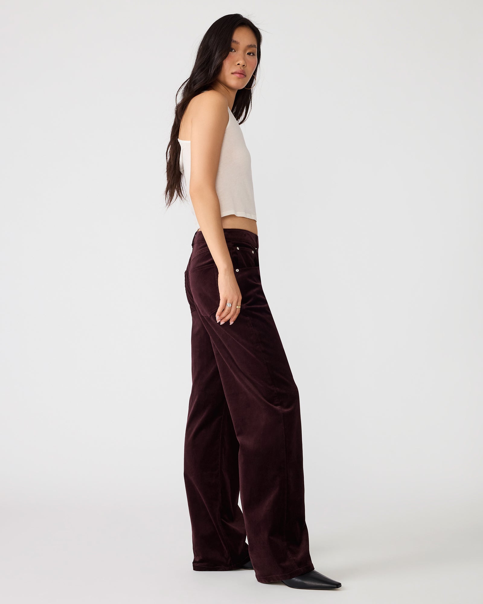 SYDNEE PANT DEEP FIG - view 3