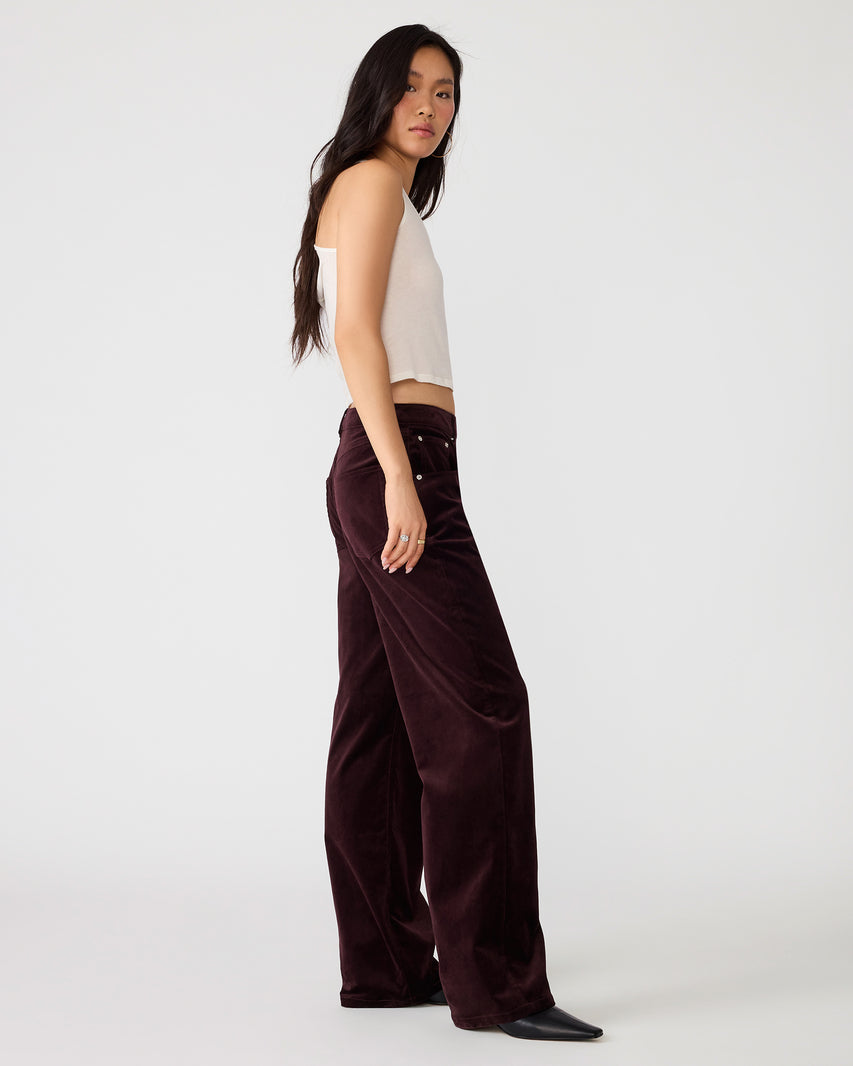 SYDNEE PANT DEEP FIG - view 3