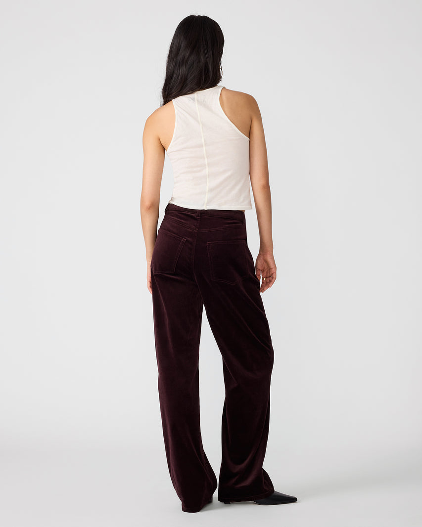 SYDNEE PANT DEEP FIG - view 4