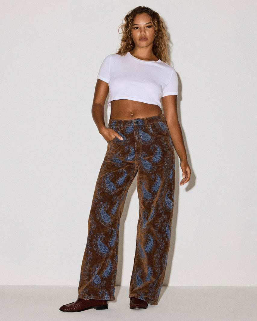 THE SYDNEE JEAN TEAL PAISLEY - view 8