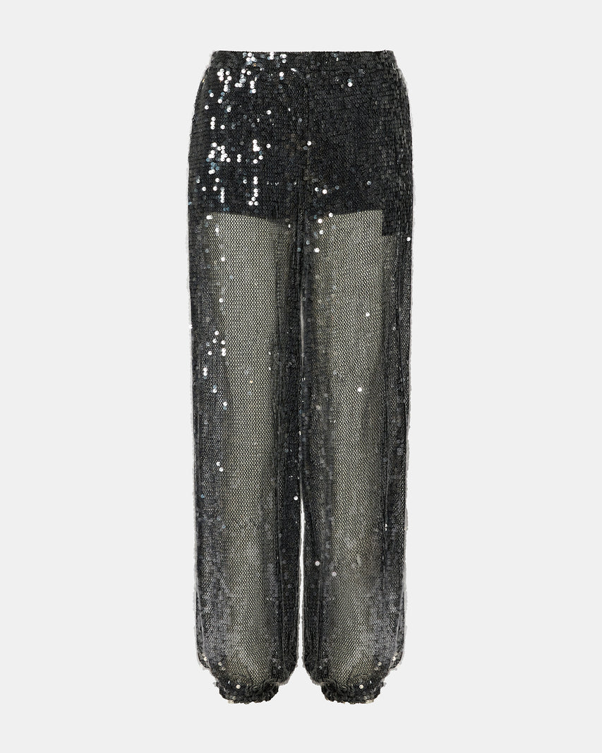 TIFFANEE PANT BLACK SEQUIN - view 6
