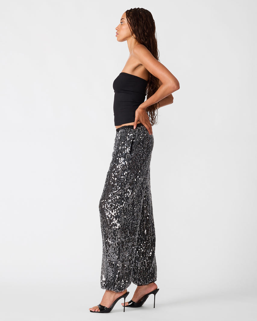 TIFFANEE PANT BLACK SEQUIN - view 4