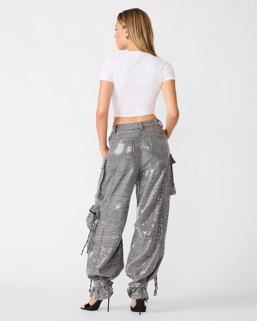 DUO PANT BLACK PLAID - view 4