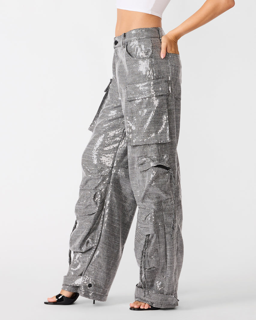DUO PANT BLACK PLAID - view 2