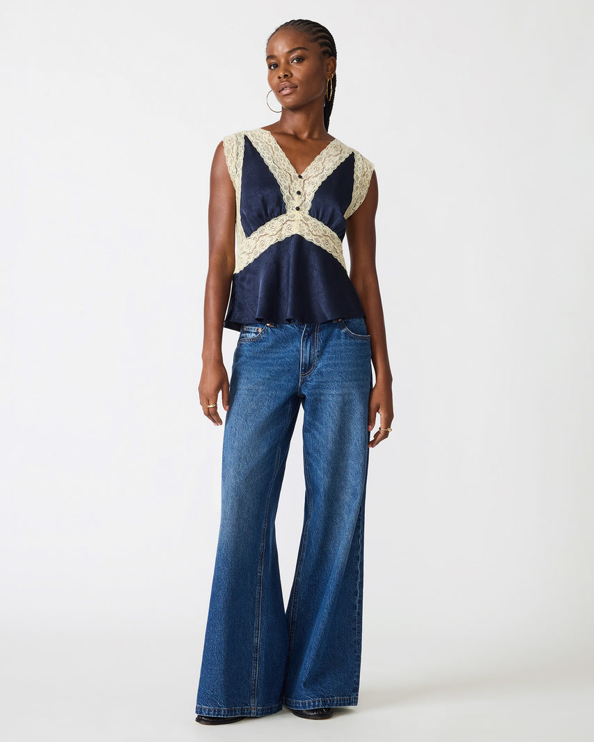 ELINOR TOP MIDNIGHT - view 2