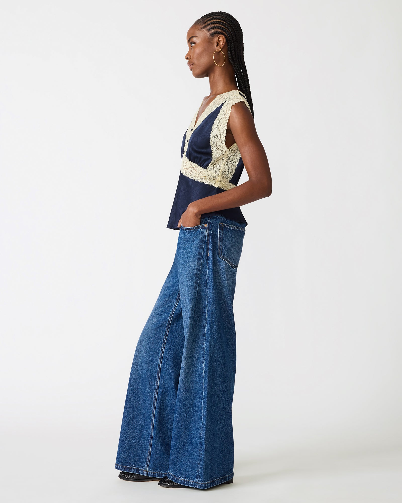 ELINOR TOP MIDNIGHT - view 3