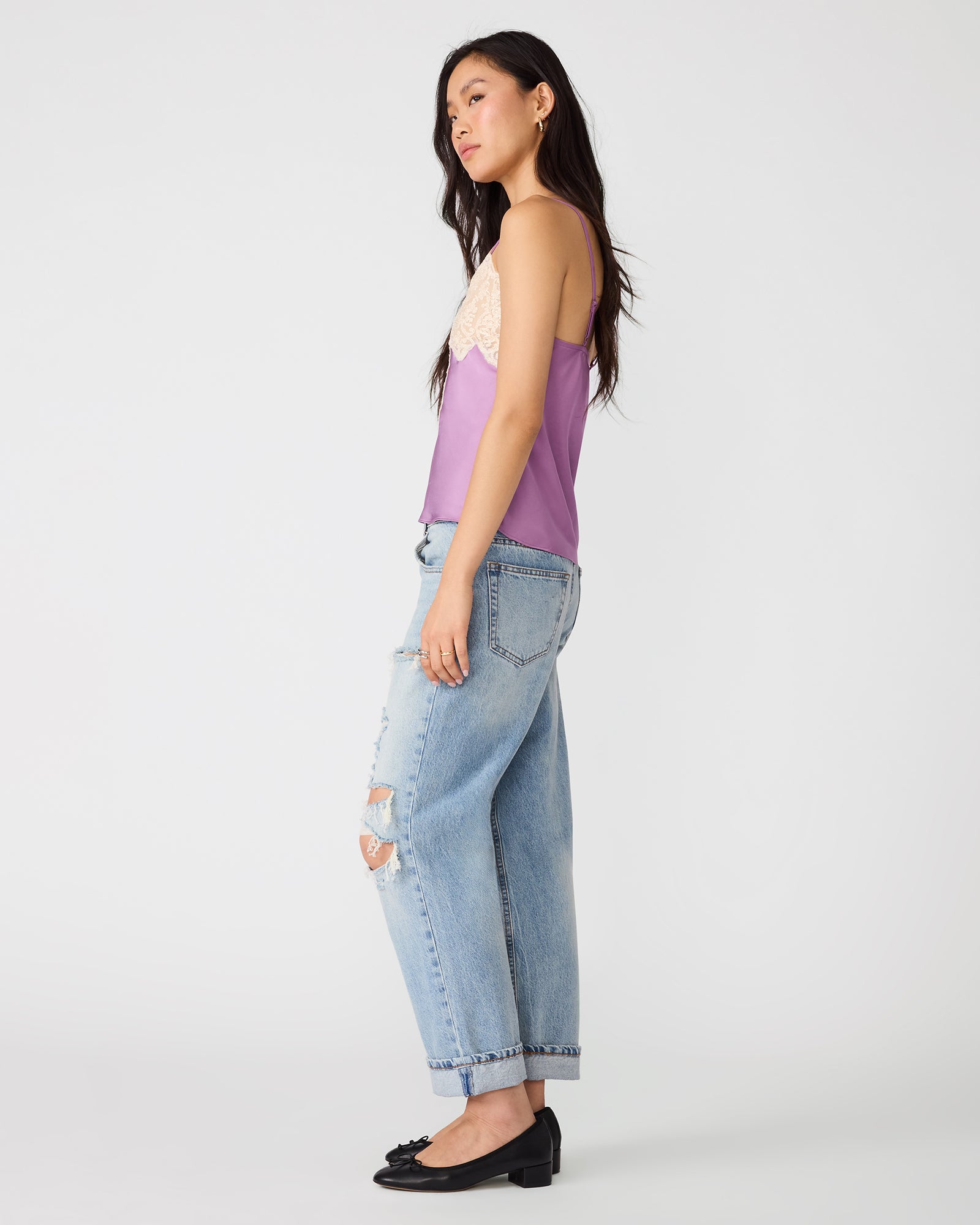 MIRIAH TOP DUSTY LAVENDER - view 3