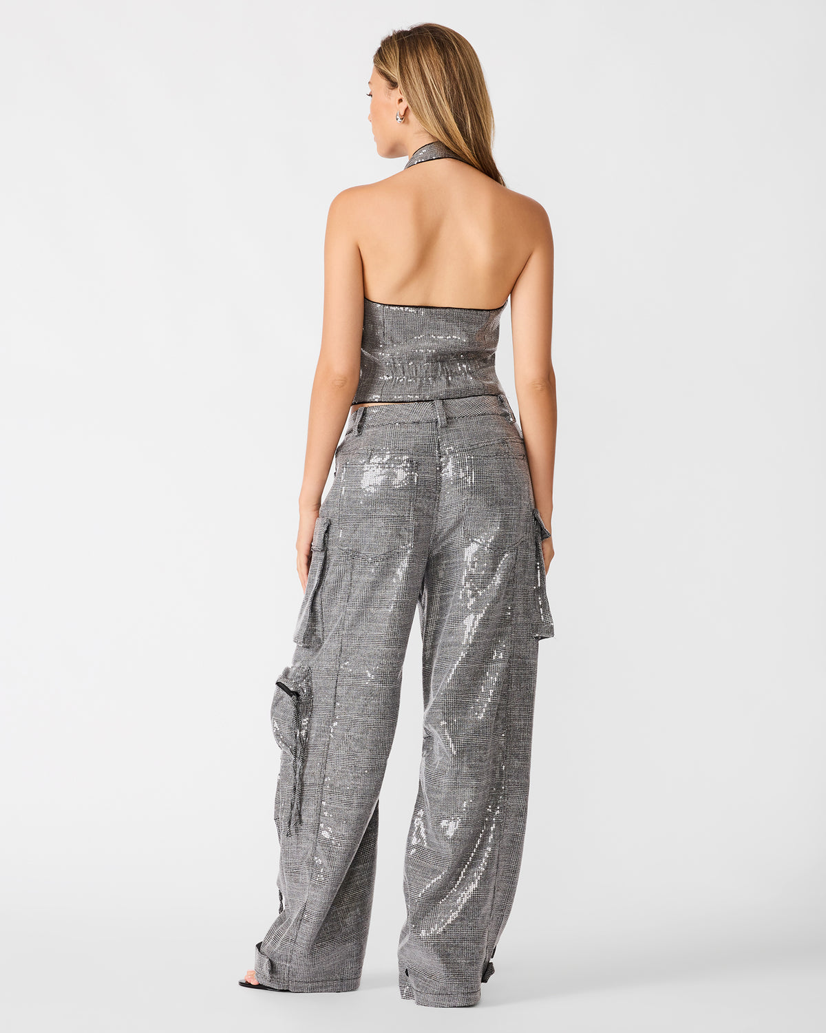 CHANDELLER VEST BLACK PLAID - view 4
