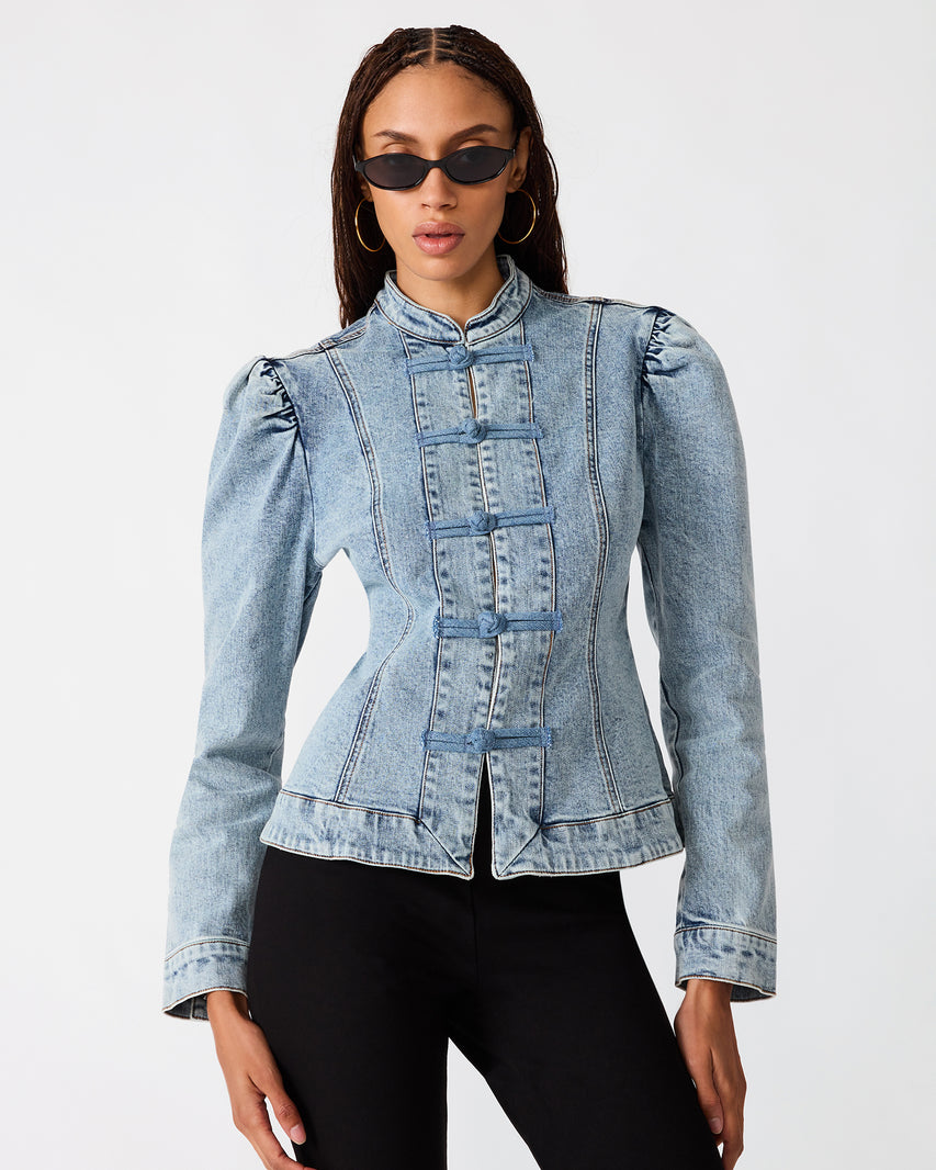 ABERDEEN TOP VINTAGE BLUE