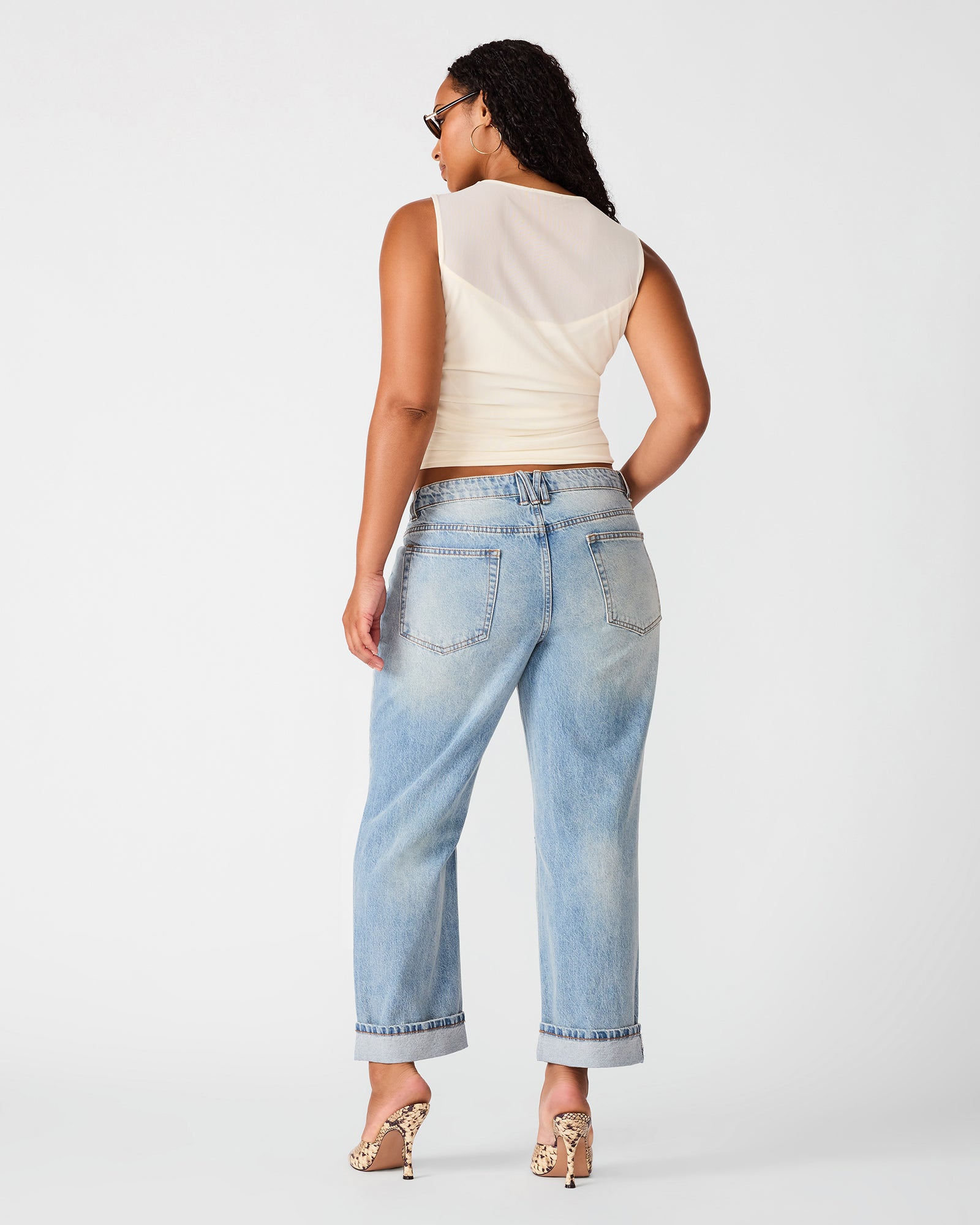 ROMAN KNIT TOP CREAM - view 7