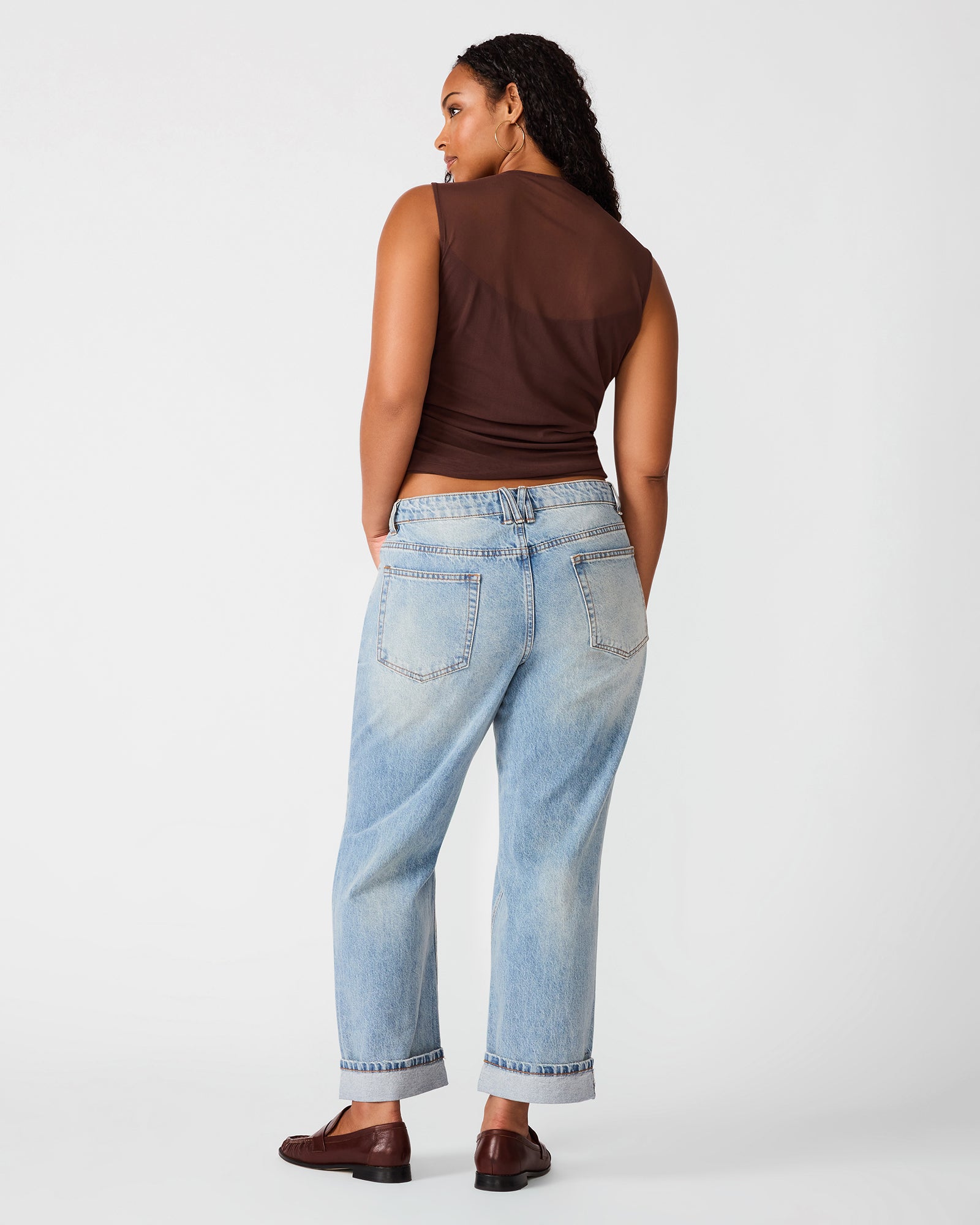 ROMAN KNIT TOP WALNUT - view 7
