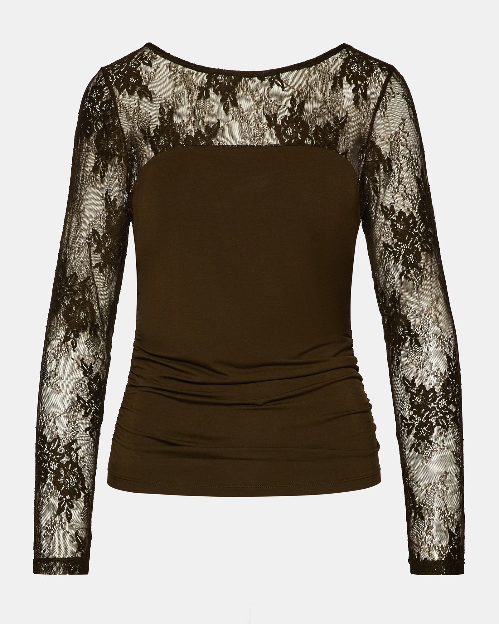 REESE KNIT TOP DARK ESPRESSO - view 8