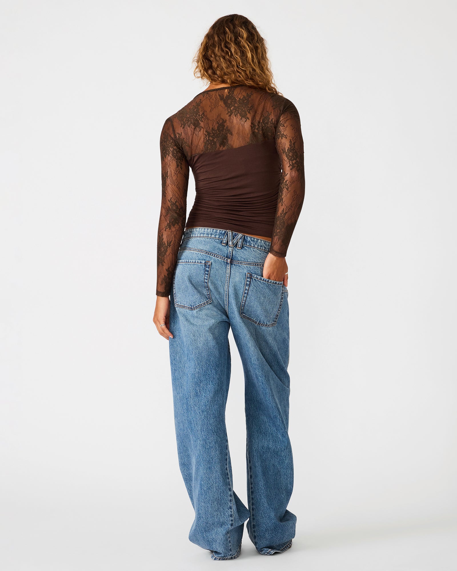 REESE KNIT TOP DARK ESPRESSO - view 6