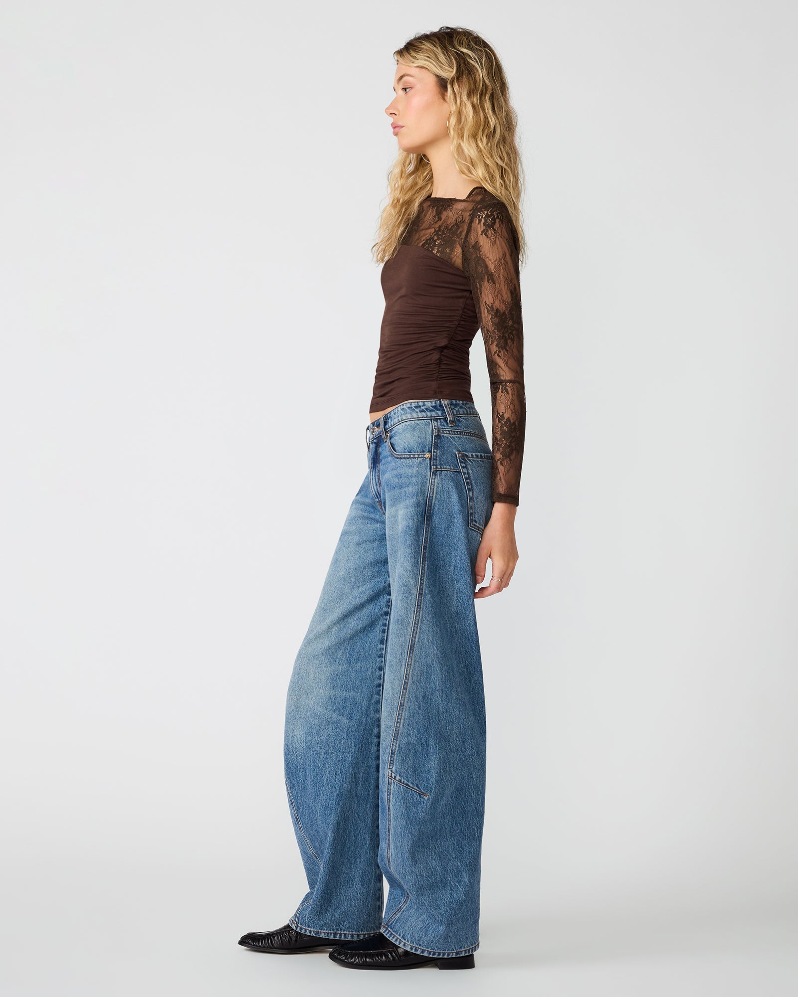 REESE KNIT TOP DARK ESPRESSO - view 3