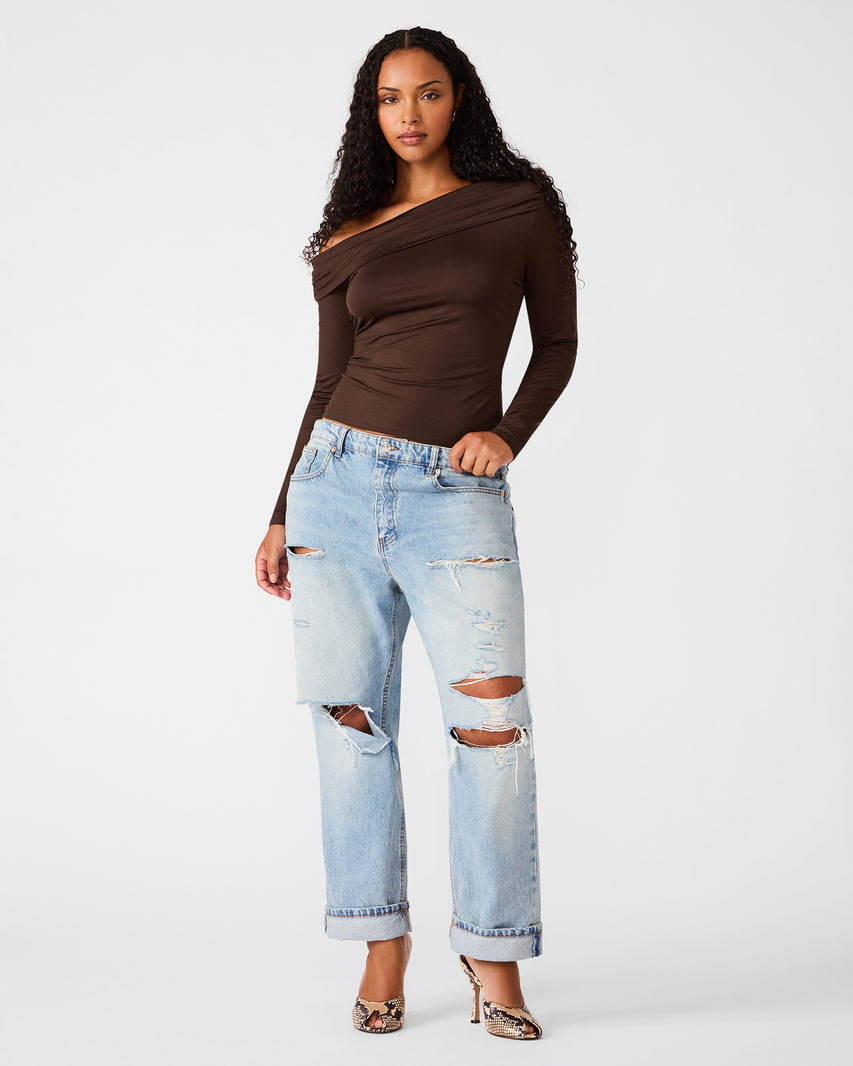 RYDER KNIT TOP WALNUT - view 5