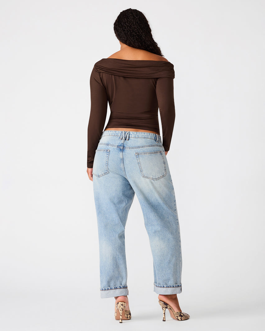 RYDER KNIT TOP WALNUT - view 6