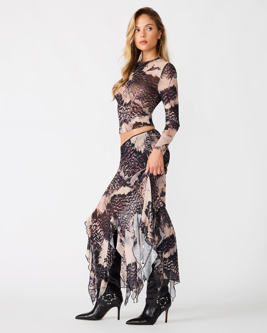 SANDY KNIT TOP MOON SHADOW - view 3