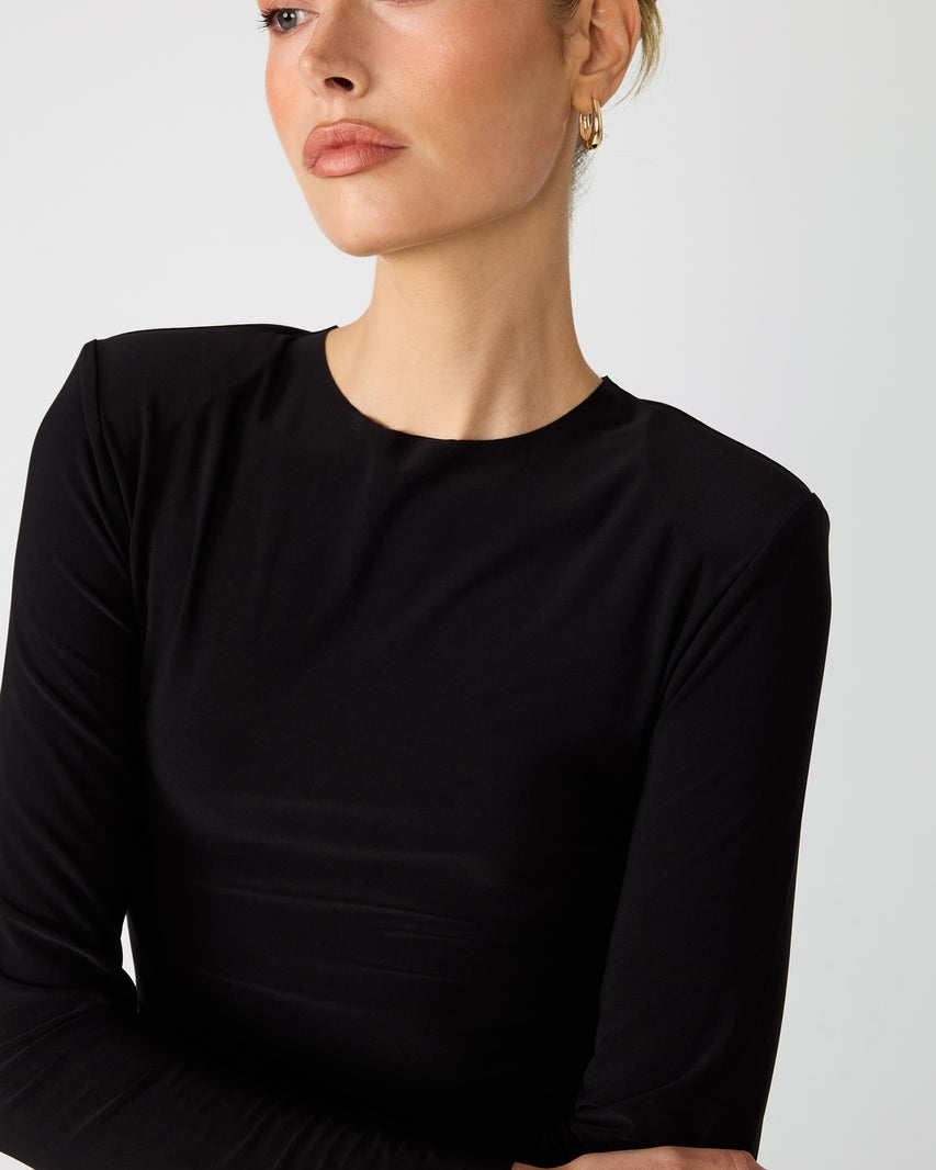 SELINE KNIT TOP BLACK - view 7