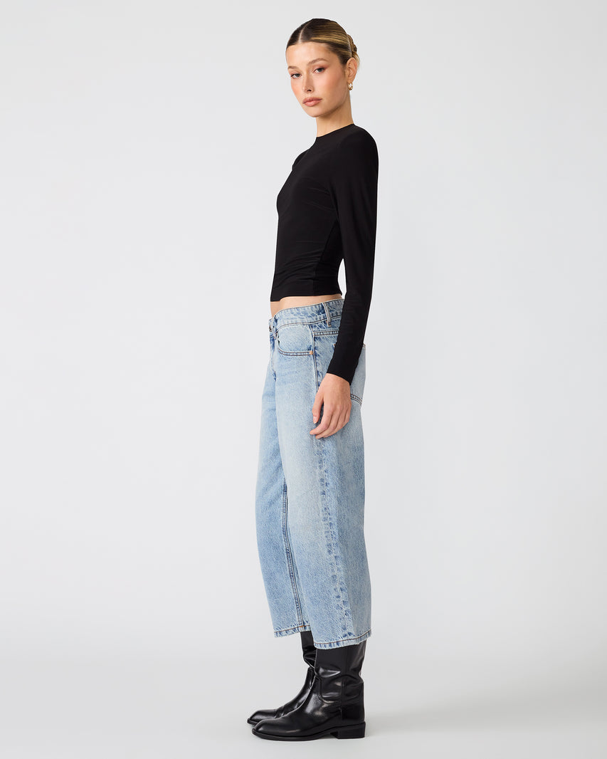 SELINE KNIT TOP BLACK - view 3