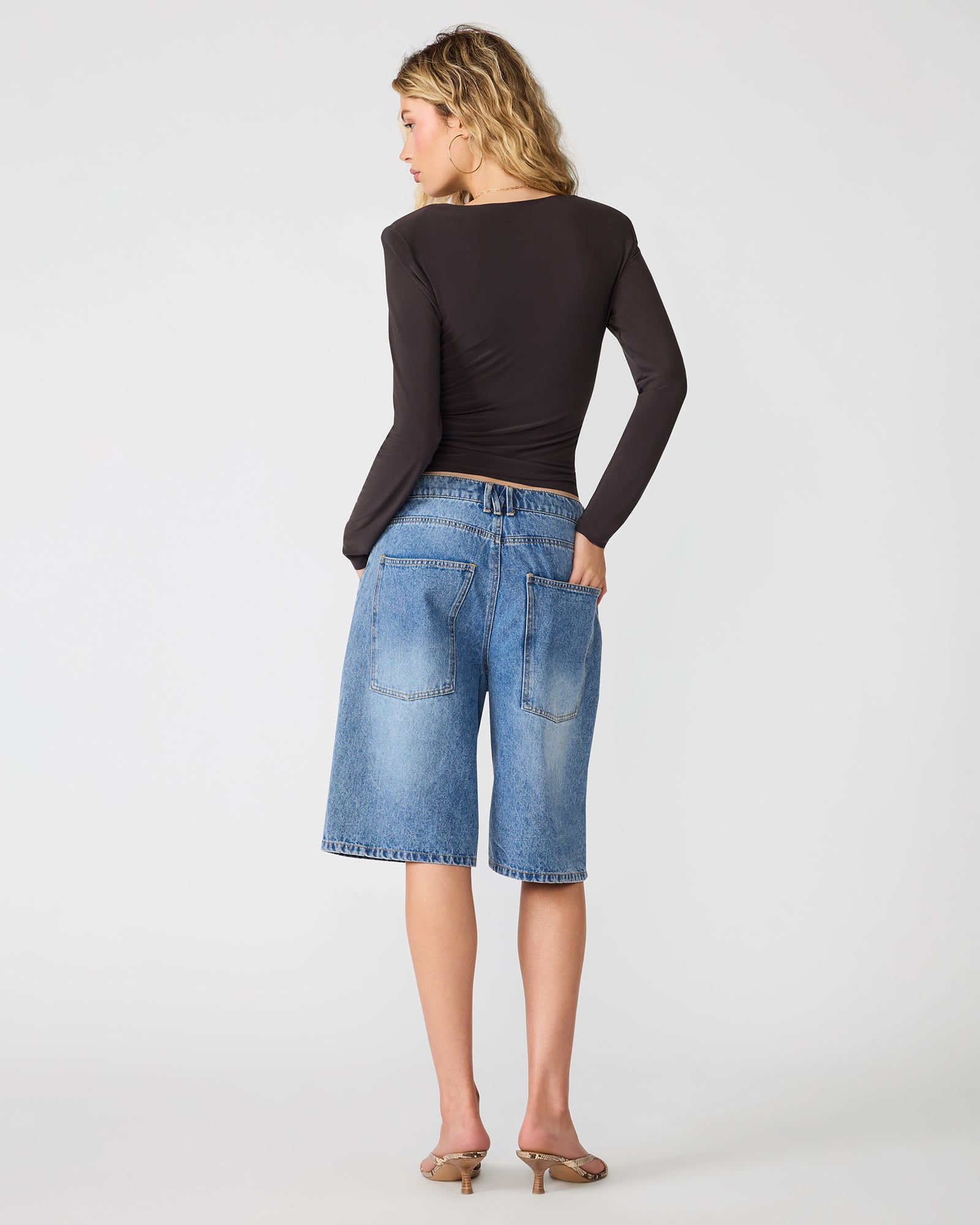 SELINE KNIT TOP DARK ESPRESSO - view 4