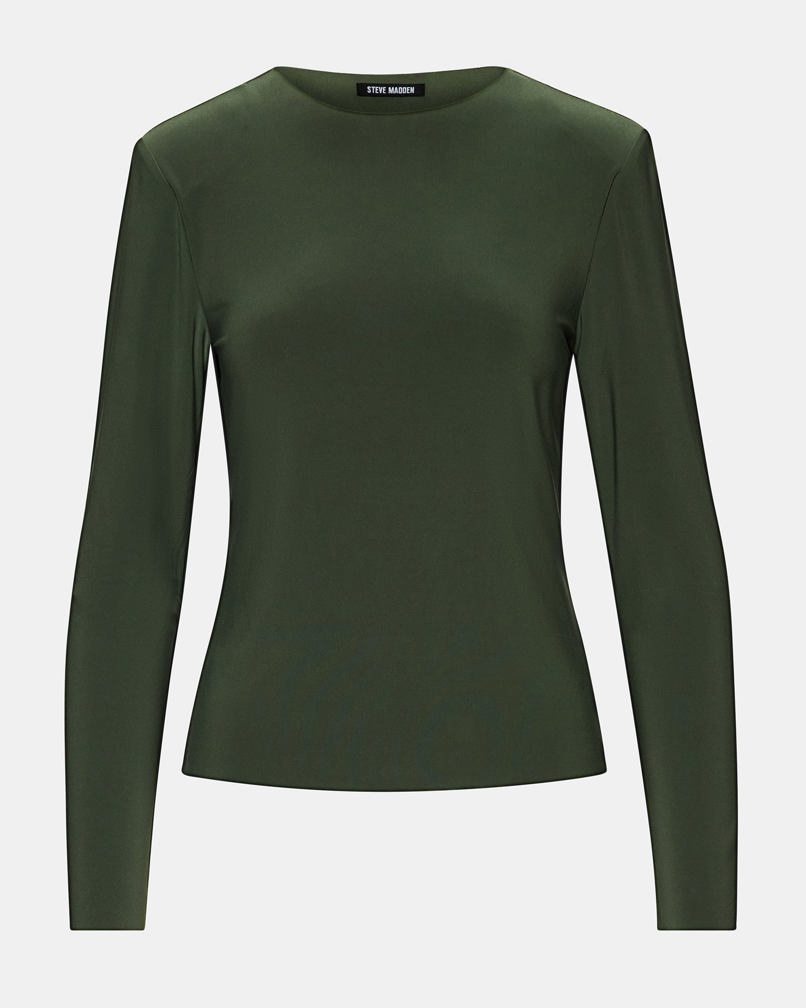SELINE KNIT TOP DARK OLIVE - view 8