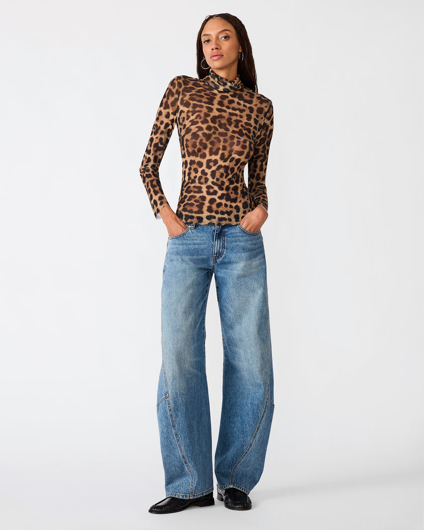 TEAGHAN TOP HOT SPOTS PRINT - view 2
