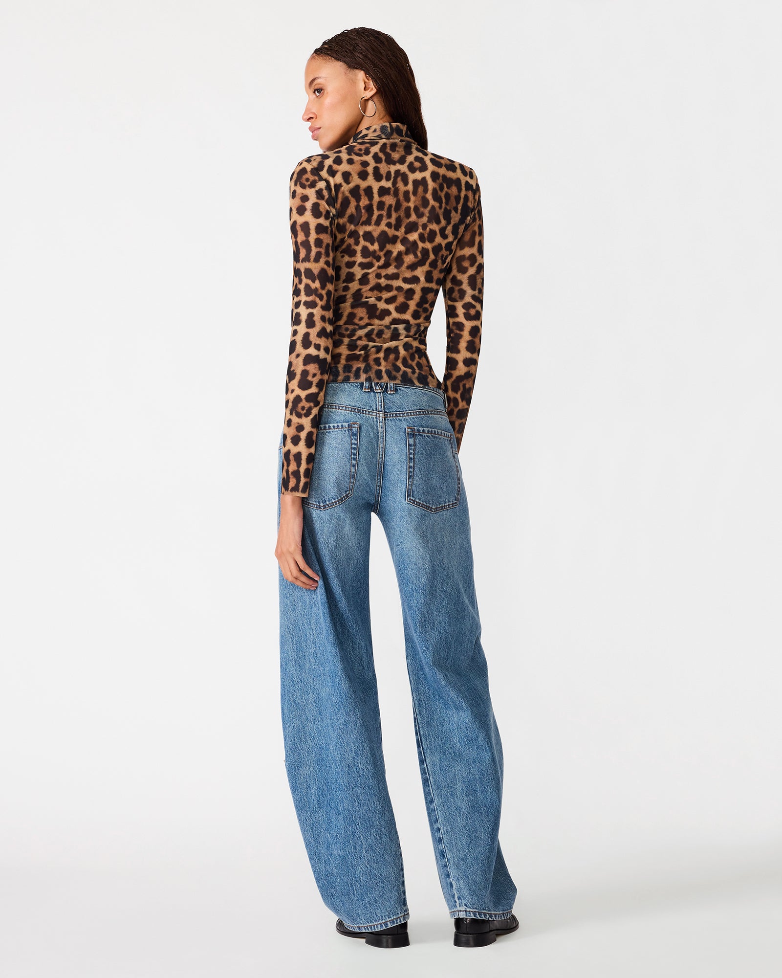 TEAGHAN TOP HOT SPOTS PRINT - view 4