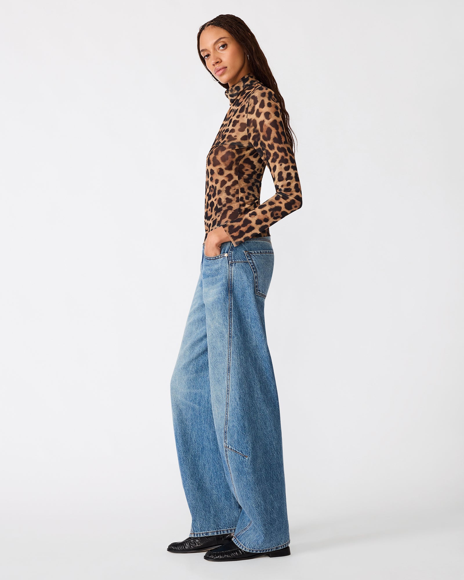 TEAGHAN TOP HOT SPOTS PRINT - view 3