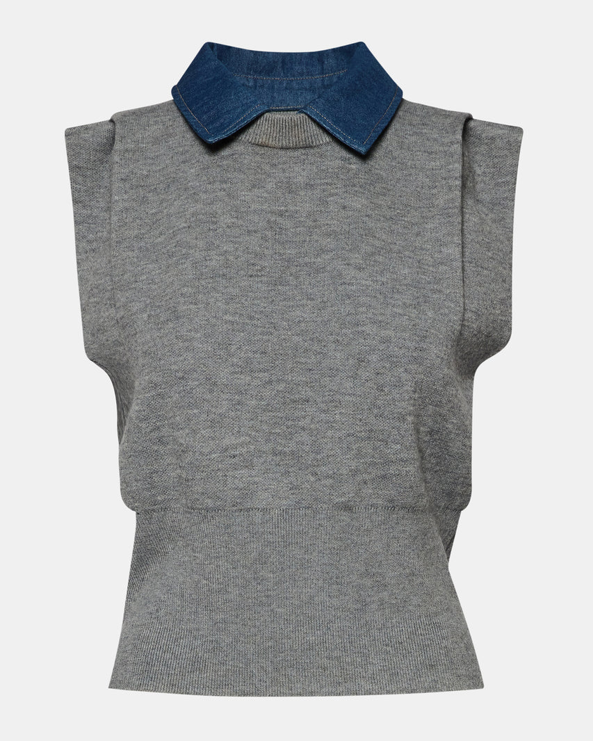 KELSON SWEATER CHARCOAL - view 7